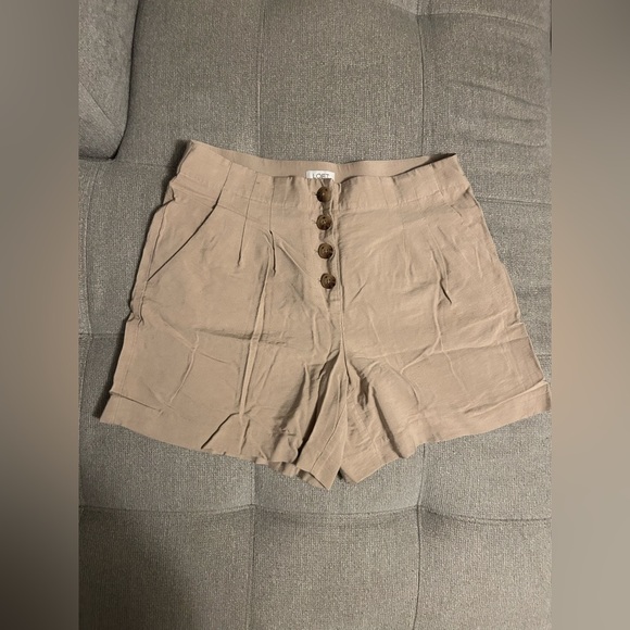 LOFT Light Tan Skirt - Picture 1 of 2